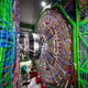 The Compact Muon Solenoid (CMS) detector in a tunnel of the Large Hadron Collider.